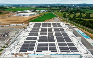  Solnet solar utility at Amazon site in Gattendorf, Germany  
