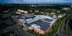 K-Supermarket Länsikeskus aurinkovoimala